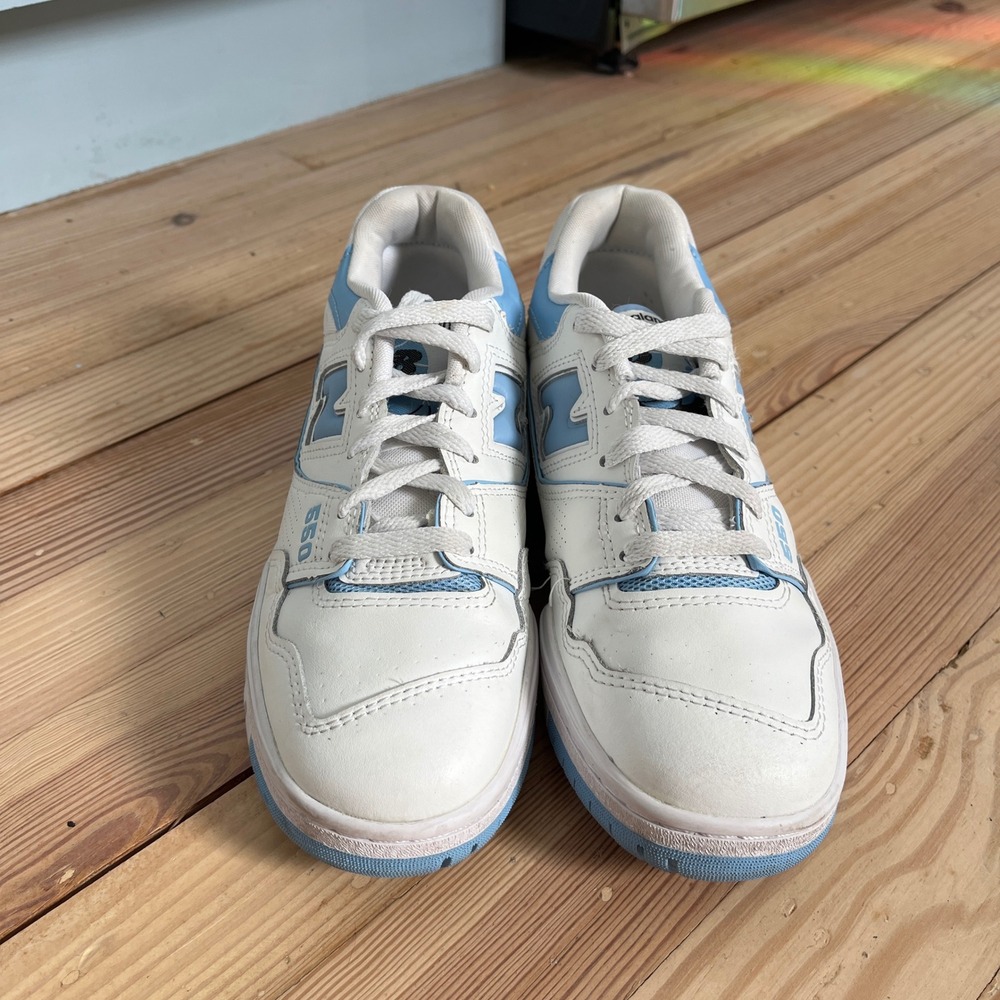 New Balance 550 Women Size 7‎ Blue Haze White Athletic Retro Sneaker BBW550BC - Picture 4 of 9